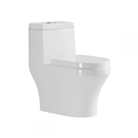ชักโครกชิ้นเดียว รุ่น AQ95632 สีขาว RASLAND