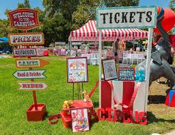 Circus Carnival Birthday Christopher S 1st Circus Bash Carnival Birthday Parties Carnival Birthday Party Theme Carnival Themed Party