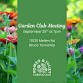 Monthly Garden Club Meeting event image
