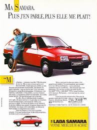 Lada Samara 1987 Car Advertising European Cars Samara