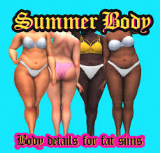 From bushy tó tattooed, to neatiy trimmed and siit . Maxis Match Cc World Uglysim Summer Body Body Details For Fat Sims