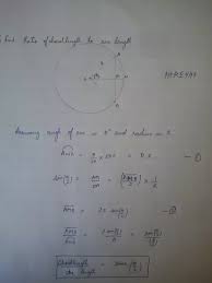 7/4 working with radians, we have: How To Work Out The Arc Length Without An Angle Quora