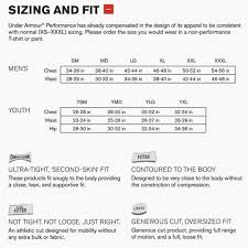 Smartwool Size Chart Fresh Ua Size Chart Chart Designs