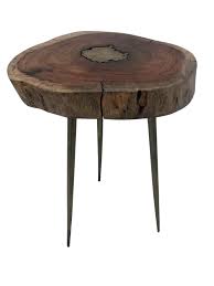 The metal leg wood table have prime qualities and discounts that give you value for money. Rustic Coffee Table With Metal Legs Solid Wood Top Brass Insert Industrial Wooden Side Table Furniture Interiors Home Buy Online In Antigua And Barbuda At Antigua Desertcart Com Productid 113480614