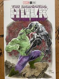 CreeesArt on X: Hulk vs Venom colored commission from SDCC! #sdcc  #sdcc2019 #sandiegocomiccon @comic_con #venom #hulk #art #drawing #drawings  #comics t.coQ2ZAsXmRBm  X