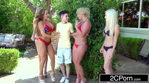 Three All-American Want Young Latin Cock On The 4th of July - XNXX.COM