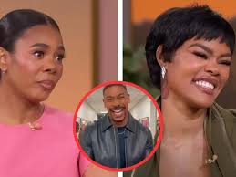 'He Looks Blessed': Regina Hall Stutters Over Aaron Pierre's Tunnel Dance,  Fans Say She Held Back in Front of Teyana Taylor
