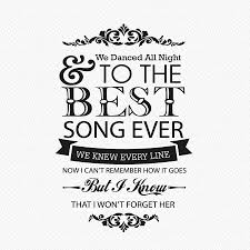 In fact, depending on the song, once the music starts playing almost everyone can sing along to the best song lyrics. Best Song Ever Uploaded By Sunflowerbarnes On We Heart It