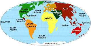 Image result for continents in the world