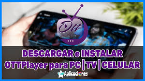 Ott platinum ( user & pass ) apk four windows pc (7/8/10): Ott Player Para Pc Tv Celular Descargar Apk Cuenta