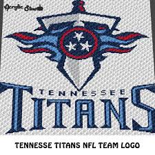 The nfl logo from 1953 stayed with the league for five years. Tennessee Titans Nfl Football Team Logo Crochet Graphgan Blanket Pattern C2c Cross Stitch Graph Instant Download Nfl Football Teams Football Team Logos Tennessee Titans
