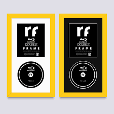 Blu-ray Frame Film Game DISC & COVER Wood Colours Black White Picture  FRAMES