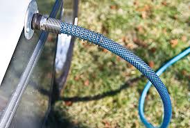 Camco tastepure drinking water hose. Camco 22853 Tastepure Premium 5 8 X 50 Blue Drinking Water Hose Camperid Com