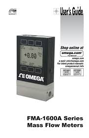 Equotes · free account registration · bulk order · 24/7 support User S Guide Fma 1600a Series Mass Flow Meters Xxxxxx Manualzz