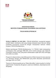 Combinations with have to and be able to. Bernama Tv On Twitter Tekun Nasional Akan Melancarkan Pembiayaan Tekun Mobilepreneur 2 0 Yang Meliputi Pembiayaan Maksima Sehingga Rm10 000 Bagi Pembelian Motosikal Baru Dan Modal Pusingan Semua Riders Perlu Berdaftar Dengan Syarikat