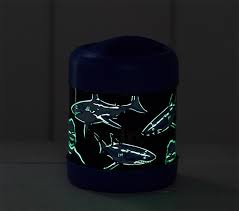 Mackenzie Blue Glow In The Dark Sharks Hot Cold Container