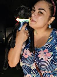 Scott McGinnis already posted some pictures of Burt, the 14 year old pug  our band met