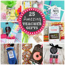 Throughout your life, you've probably encountered teachers willing to educate you on how to advance your career or grow as a person. 25 Fun Teacher Appreciation Gifts Fun Squared