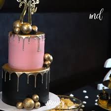 Art Deco Black And Gold Drip Cake Black And Gold Drip Cake Art Video Cake Decorating Techniques Cake Decorating Tips Birthday Cake Decorating