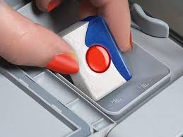 The capsule breaks apart as the right place to put it on the inside of the door to the dishwasher in the area designated for pods. Best Dishwasher Detergents Of 2021