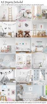 A room mockup is perfect to present room interior design for children / kids, bedrooms, living room in realistic showcase. Kids Mockup Collection And 2 Free Mockups On Behance