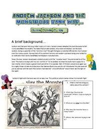 Jackson And The Bank War Jackson War Us History