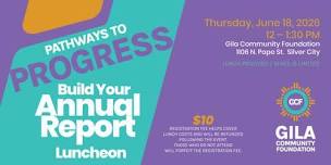 Pathways to Progress: Build Your Annual Report Luncheon