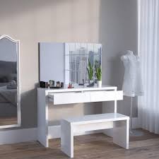 Coiffeuse Banc Miroir Table Maquillage Miroir Coiffeuse Idees De Coiffeuse Coiffeuse Meuble