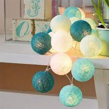 Konstsmide micro led kompakt system erweiterung lichterkette 100 warmweiße leds. Baumwolle Ball Lichterkette 3 5m 20 Led Kaufland De