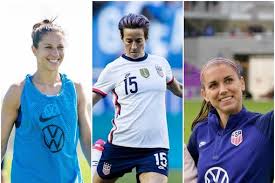 Women's soccer star carli lloyd stunned fans on thursday as it appeared she was the only american player standing before the team's match against australia at the tokyo olympics. Carli Lloyd Pips Alex Morgan Megan Rapinoe To Become World S Highest Paid Female Footballer