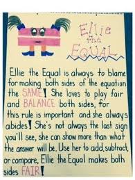 Ellie The Equal Math Anchor Charts Teaching Math Math