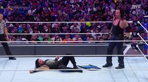 They are commonly used for hitting an opponent on the head, or sticking the side of the chair into their stomach or even other extreme uses. Wwe Wrestlemania On Twitter A Steel Chair Has Come Into Play For The Undertaker And Wweromanreigns Wrestlemania