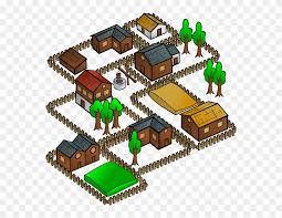Village minecraft house transparent background. Village House Clipart Model Of Village Palampur Png Download 89505 Pinclipart