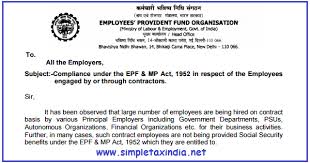 Penalties when you pay late or don't pay. Principal Employer Is Responsible For Epf Of Contract Workers Simple Tax India