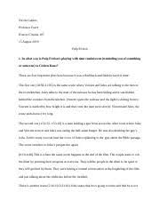 A lot of individuals admittedly had a hard t. Pulp Fiction Questions And Answers Docx Watch The Movie Pulp Fiction It Is Available At The Swank Video Database Watch The Movie And Answer The Course Hero