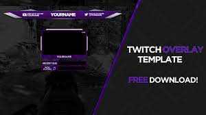 Obs overlay free take your stream to the next level with our free obs overlays for twitch youtube and facebook enjoy! Twitch Overlay Template 1 Free Download Youtube