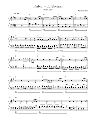 Baixar musica happier do ed sheeran é um livro que provavelmente é bastante procurado no momento. Perfect Ed Sheeran Sheet Music For Piano Solo Musescore Com