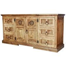 Rustic Pine Collection Mansion Star Dresser Com522