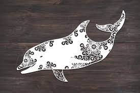 Download Dolphin Mandala Graphic By Fortunasvg Creative Fabrica