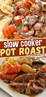 Slow Cooker Pot Roast Recipe Pot Roast Slow Cooker Slow Cooker Pot Roast Recipes Pot Roast Recipes