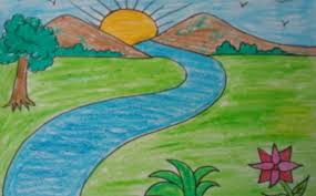 Gambar rumah untuk anak sd feed news indonesia tugas seni rupa pgsd 4d koleksi gambar anak sd kelas 2 via ulfakarunia.blogspot.com. 100 Gambar Pemandangan Alam Pantai Gunung Laut Dll