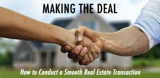 Making The Deal – How To Conduct A Smooth Real Estate Transaction – The  Pinnacle List