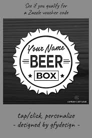 Beer Cooler Fridge Decal Zazzle Com Beer Cooler Beer Fridge Diy Beer