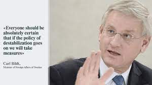 10:44:35 carl bildt, the european union's top negotiator in the former yugoslavia, on. Carl Bildt Uacrisis Org