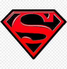 Superman logo clipart vector svg file for cutting with cricut. Superman Symbol In Black Superman Logo Red And Black Png Image With Transparent Background Toppng