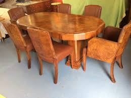 If you are not satisfied with the option art deco dining room table, you can find other solutions on our website. Art Deco Burr Figured Walnut Dining Table And C Antiques Atlas