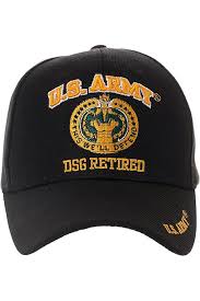 Amazon.com: U.S. Army 1SG Retired Military Black Embroidered Cap Hat 560E :  Clothing, Shoes & Jewelry