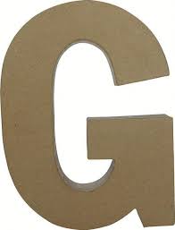 Letra Grande G Carton Decopatch Tienda Manualidades 10 letras de jota mayúscula y mucho más. letra grande g carton decopatch