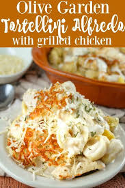 Olive Garden Has Done It Again They Introduced Their New Oven Baked Pastas And I Had To Make One I Chos Tortellini Recipes Tortellini Bake Tortellini Alfredo