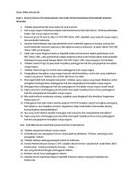 40 soal pkn kelas xi semester 2 & jawaban (kurikulum 2013) 45 soal uas/pas ppkn kelas 8 smp/mts & jawaban hots (pilgan, essay) 50 soal pkn tentang dasar negara, konstitusi & jawabannya. Perlindungan Dan Penegakan Hukum Tersebut Sangat Penting Agar Soal Pkn Jawabanku Id